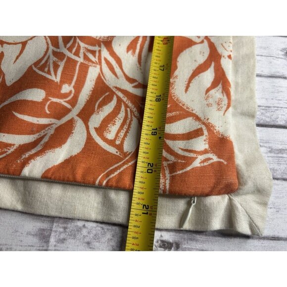 Pottery Barn Palampore Pillow Cover Floral Cotton Linen 20x20 Tree Flower - Picture 8 of 8